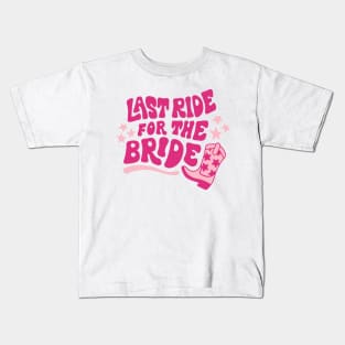 Bachelorette gift bride Kids T-Shirt